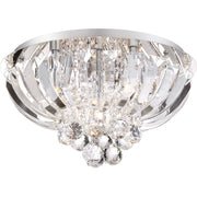 Quoizel - PCGN1616C - Five Light Flush Mount - Glisten - Polished Chrome