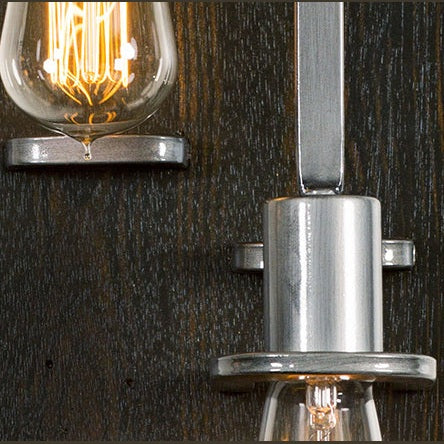 Varaluz - 268W03SL - Three Light Wall Sconce - Lofty - Steel