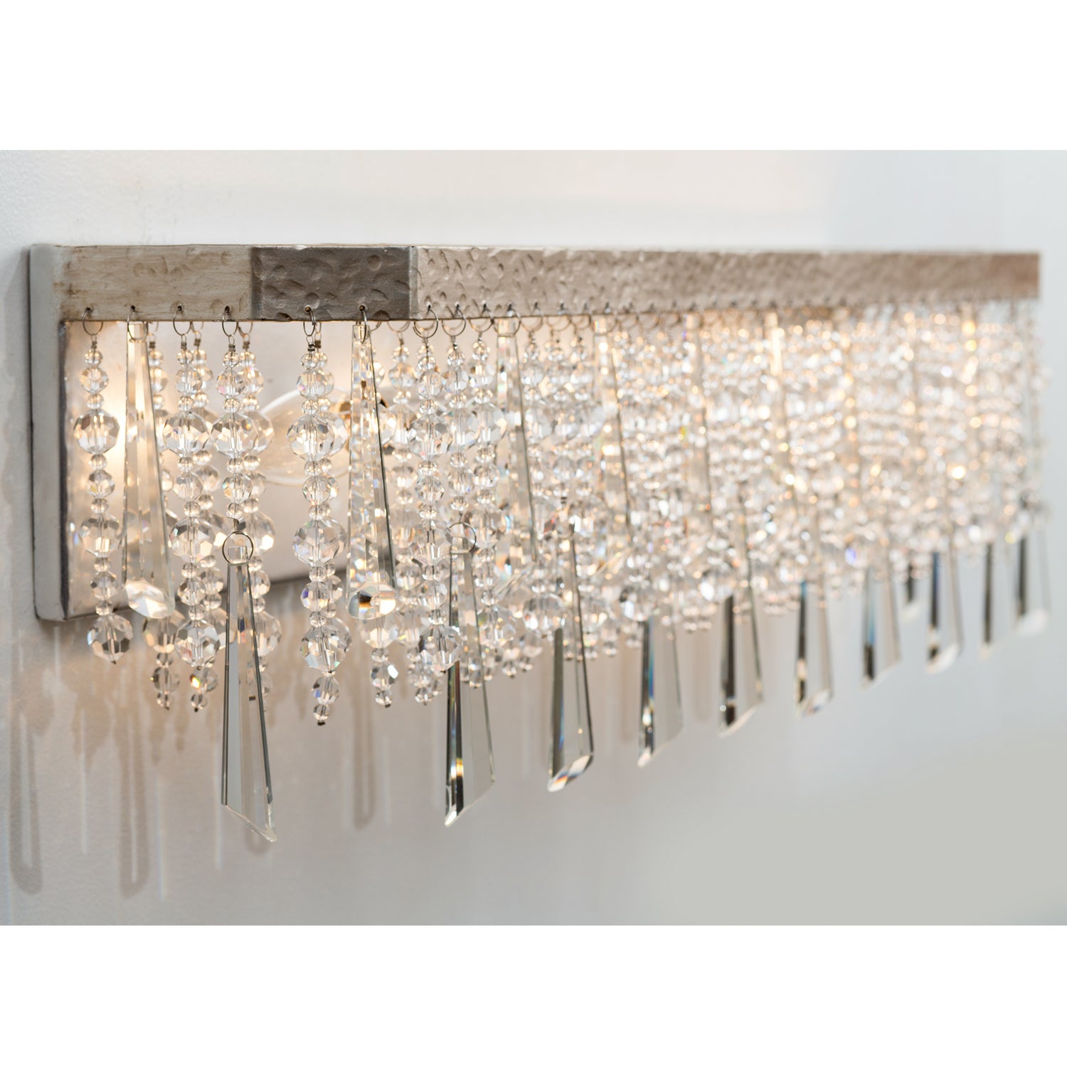 Varaluz - 270B04TR - Four Light Bath - Barcelona - Transcend Silver