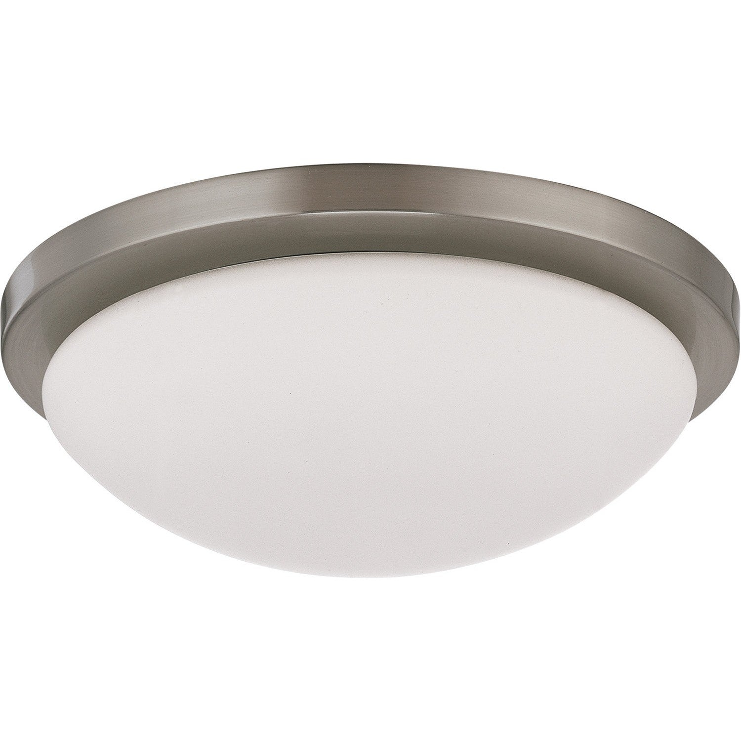 Nuvo Lighting - 62-1042 - LED Flush Mount - Button - Brushed Nickel