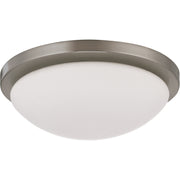Nuvo Lighting - 62-1042 - LED Flush Mount - Button - Brushed Nickel