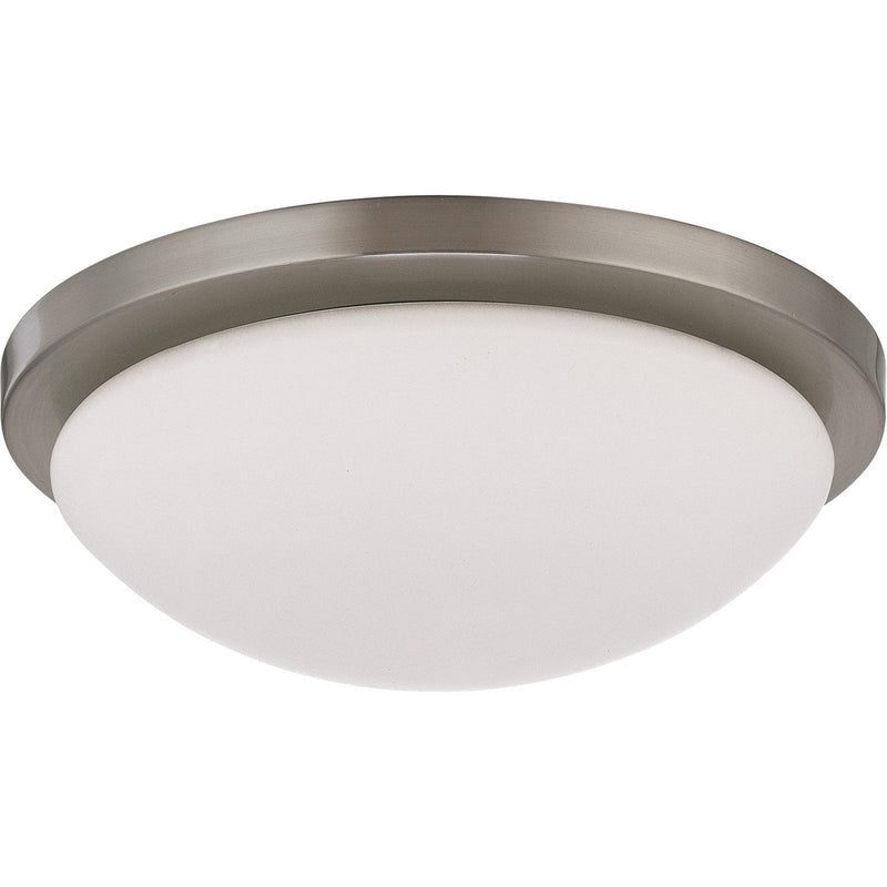 Nuvo Lighting - 62-1042 - LED Flush Mount - Button - Brushed Nickel
