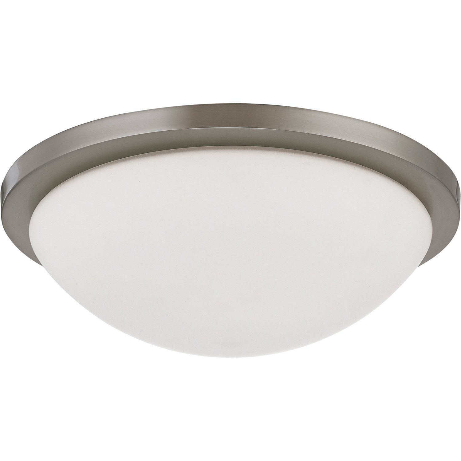 Nuvo Lighting - 62-1043 - LED Flush Mount - Button - Brushed Nickel