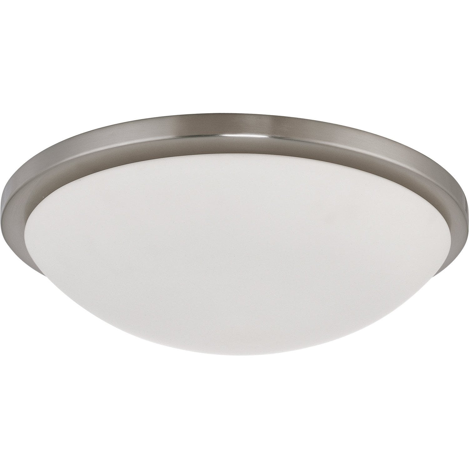 Nuvo Lighting - 62-1044 - LED Flush Mount - Button - Brushed Nickel