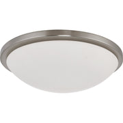 Nuvo Lighting - 62-1044 - LED Flush Mount - Button - Brushed Nickel