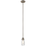 Kichler - 43060CLP - One Light Mini Pendant - Braelyn - Classic Pewter