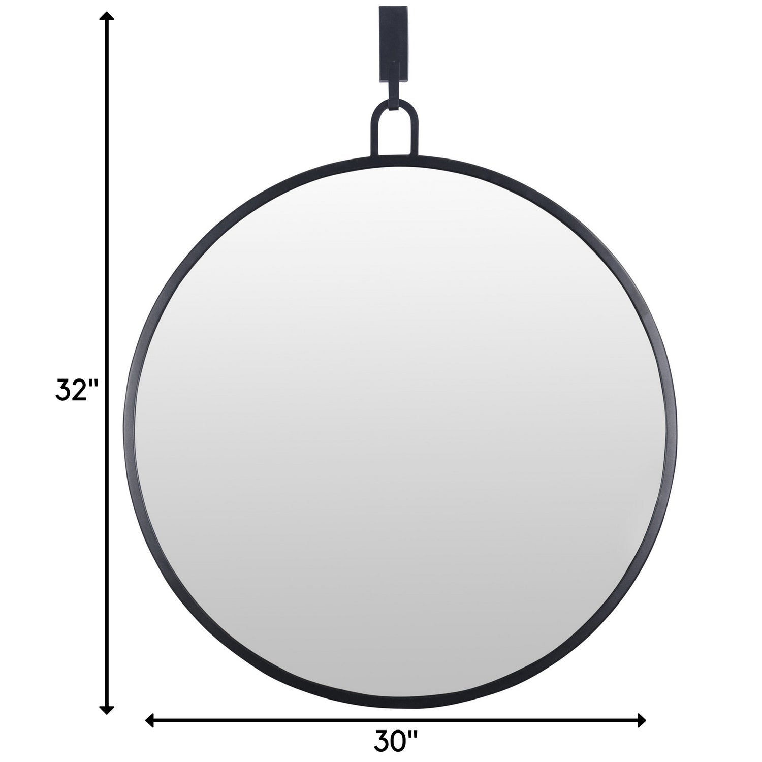 Varaluz - 407A01BL - Mirror - Varaluz Casa - Black
