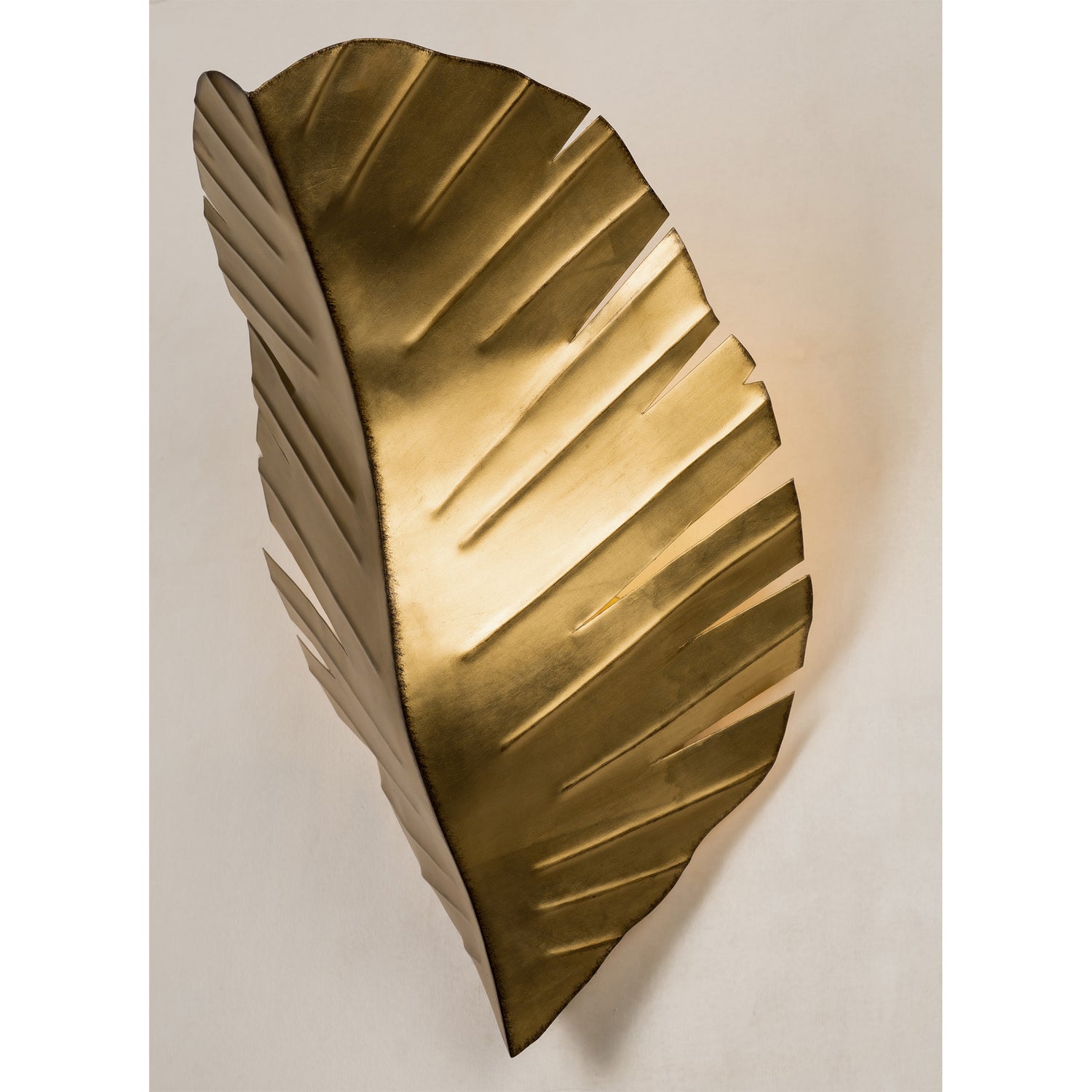 Varaluz - 901K02GO - Two Light Wall Sconce - Banana Leaf - Gold/Dark Edging