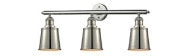Innovations - 205-PN-M9 - Three Light Bath Vanity - Franklin Restoration - Polished Nickel