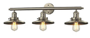 Innovations - 205-SN-M2 - Three Light Bath Vanity - Franklin Restoration - Brushed Satin Nickel