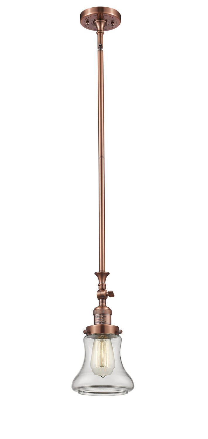 Innovations - 206-AC-G192 - One Light Mini Pendant - Franklin Restoration - Antique Copper