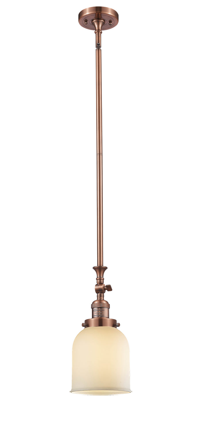 Innovations - 206-AC-G51 - One Light Mini Pendant - Franklin Restoration - Antique Copper
