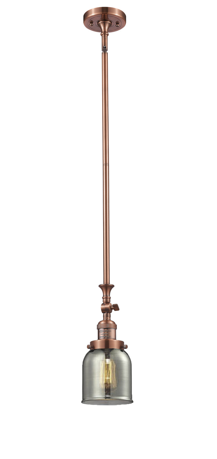 Innovations - 206-AC-G53 - One Light Mini Pendant - Franklin Restoration - Antique Copper