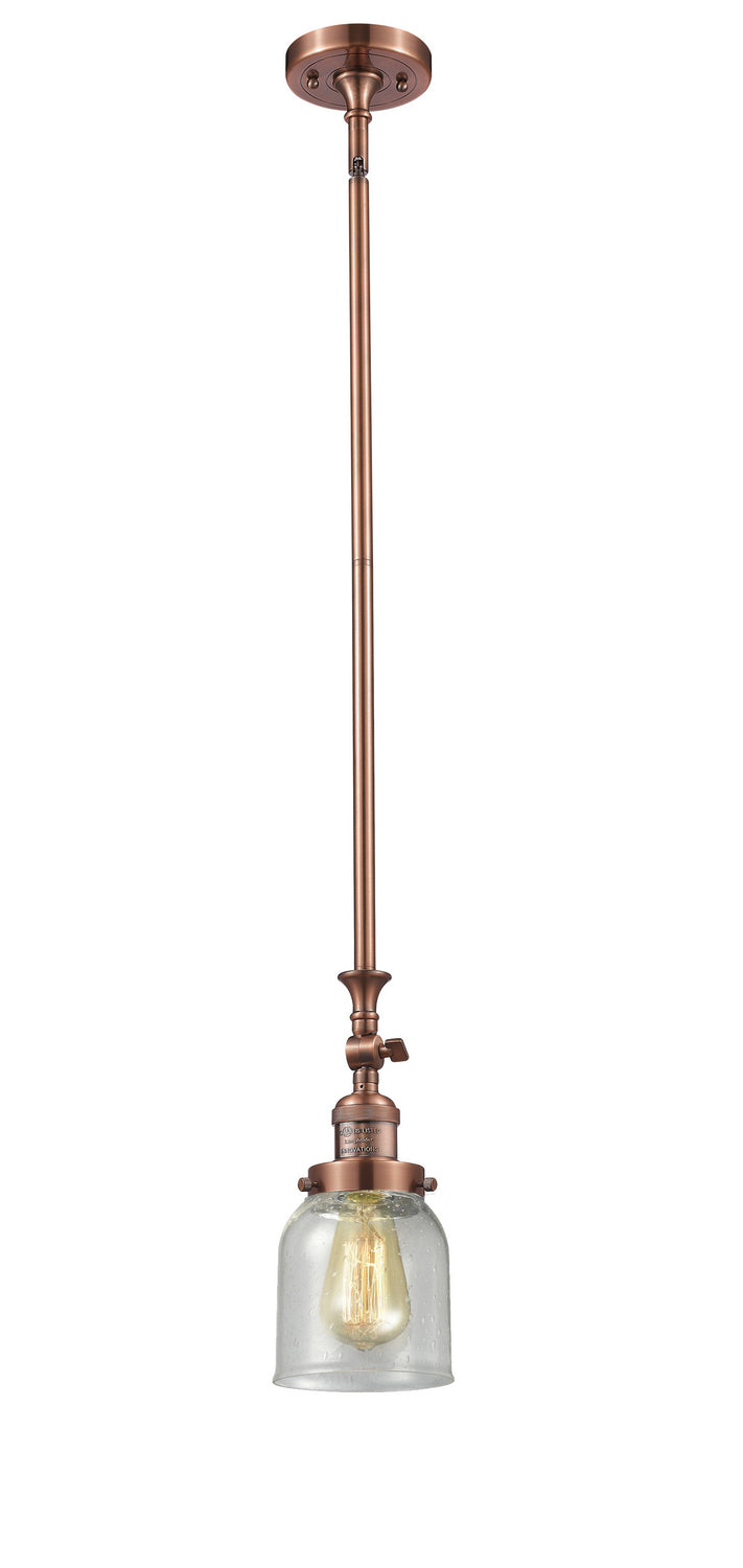 Innovations - 206-AC-G54 - One Light Mini Pendant - Franklin Restoration - Antique Copper