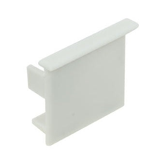 American Lighting - PE-SLOT-END - Slot End Cap For Surface Mount - Extrusion - White