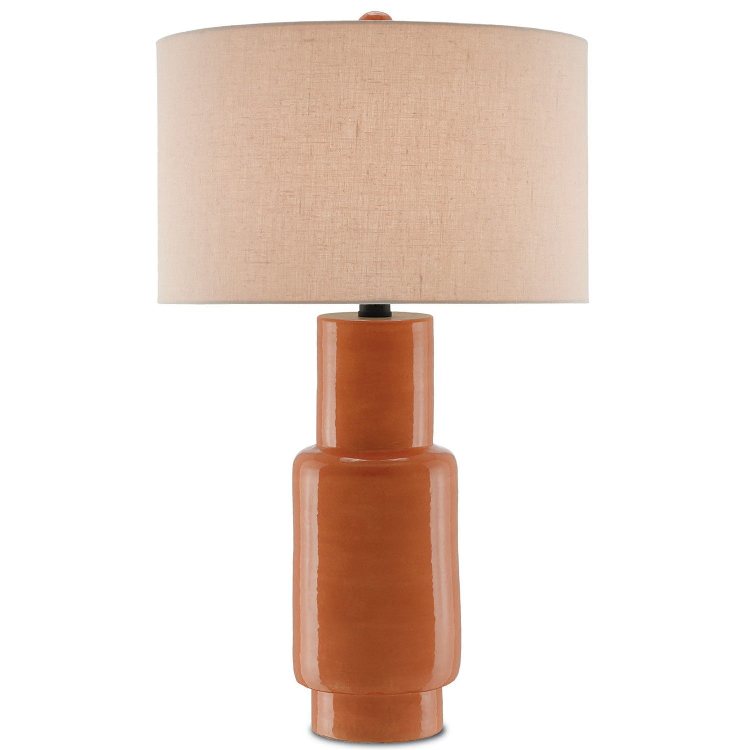 Currey and Company - 6000-0192 - One Light Table Lamp - Janeen Collection - Orange