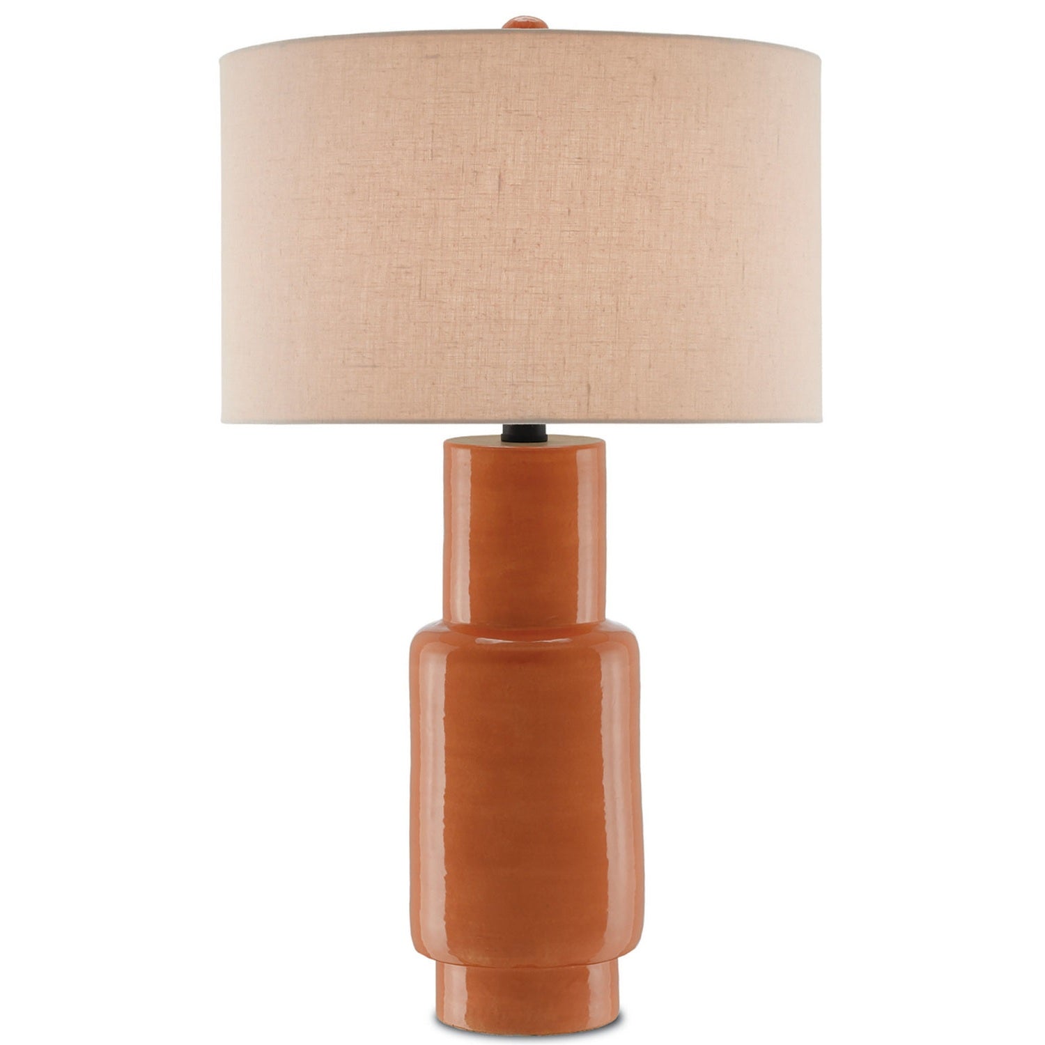 Currey and Company - 6000-0192 - One Light Table Lamp - Janeen Collection - Orange