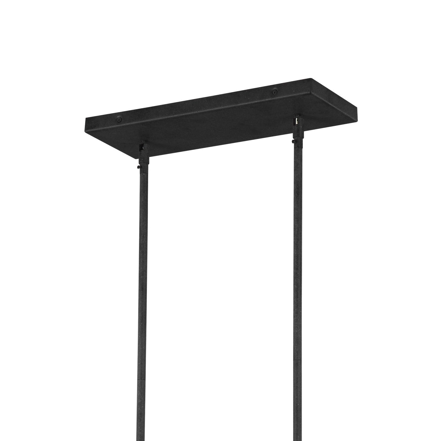 Visual Comfort Studio - F3193/5WOW/AF - Five Light Linear Chandelier - Gannet - Weathered Oak Wood / Antique Forged Iron