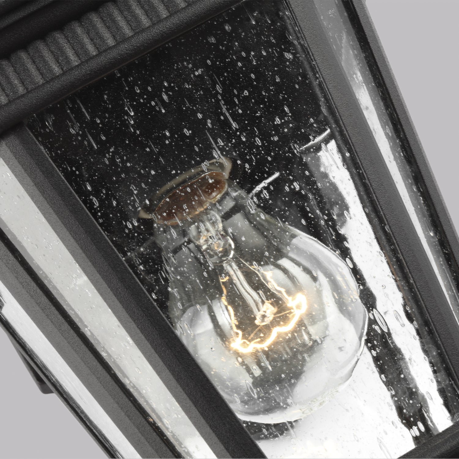 Generation Lighting - OL5420BK - One Light Outdoor Wall Lantern - Cotswold Lane - Black