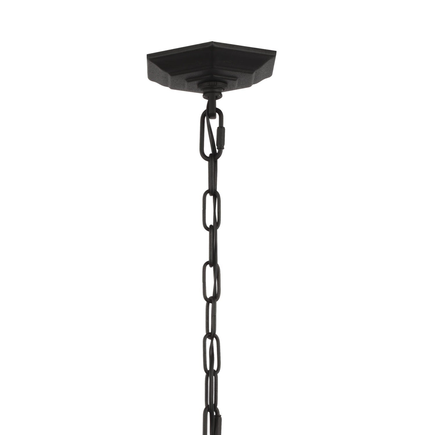 Generation Lighting - OL5432BK - Three Light Hanging Lantern - Cotswold Lane - Black