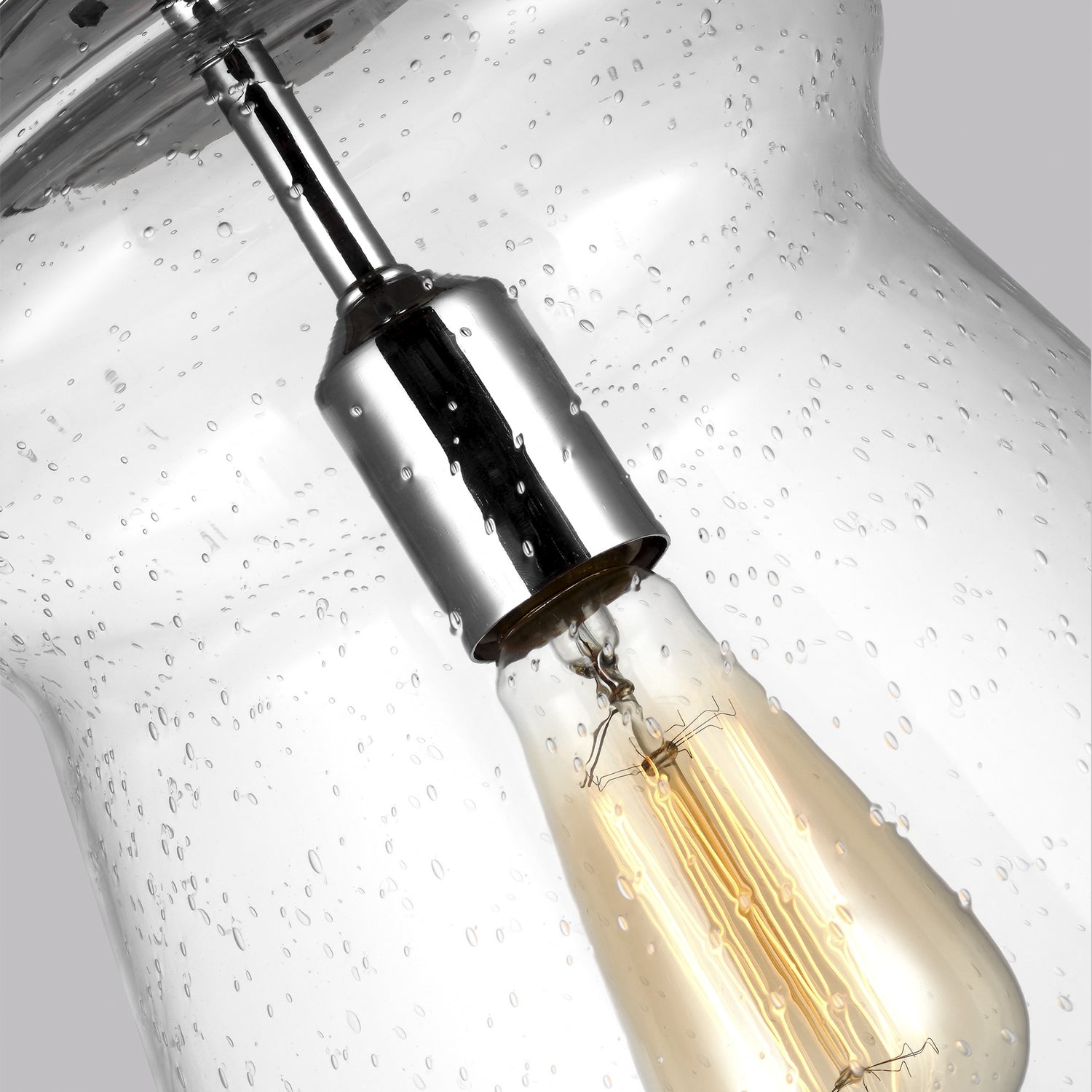 Generation Lighting - P1459CH - One Light Pendant - Loras - Chrome