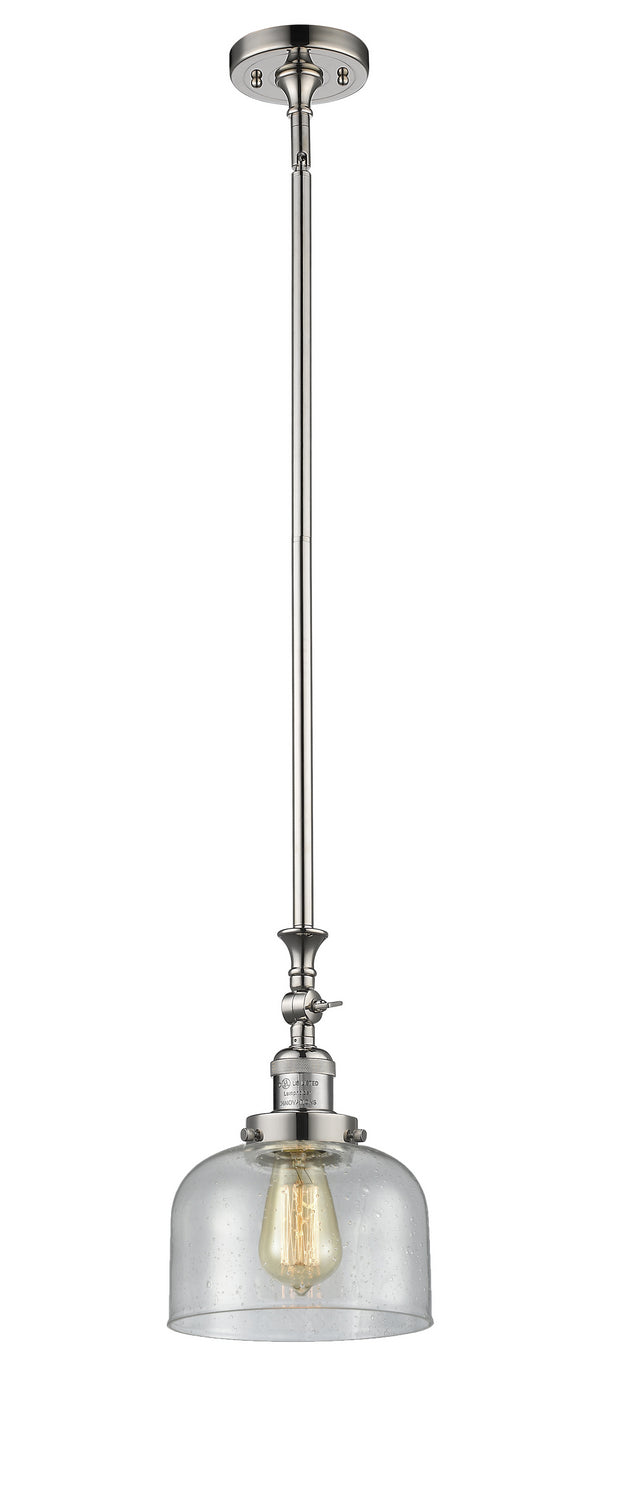 Innovations - 206-PN-G74 - One Light Mini Pendant - Franklin Restoration - Polished Nickel