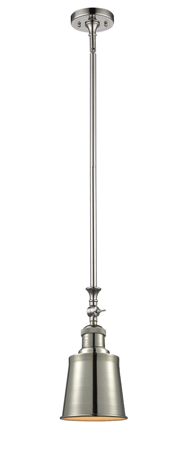 Innovations - 206-PN-M9 - One Light Mini Pendant - Franklin Restoration - Polished Nickel