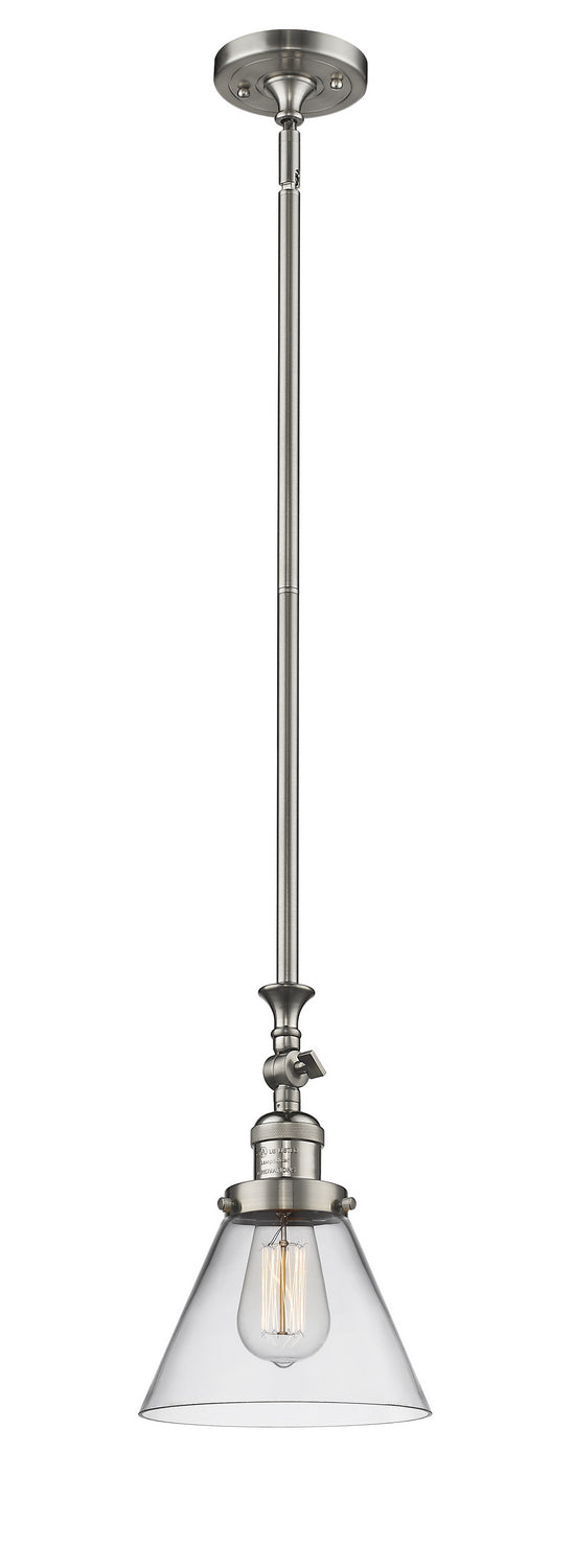 Innovations - 206-SN-G42 - One Light Mini Pendant - Franklin Restoration - Brushed Satin Nickel