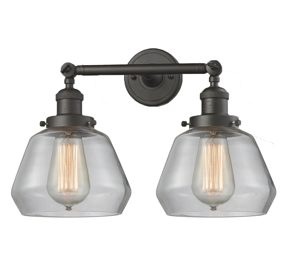 Innovations - 208-OB-G172 - Two Light Bath Vanity - Franklin Restoration - Oil Rubbed Bronze