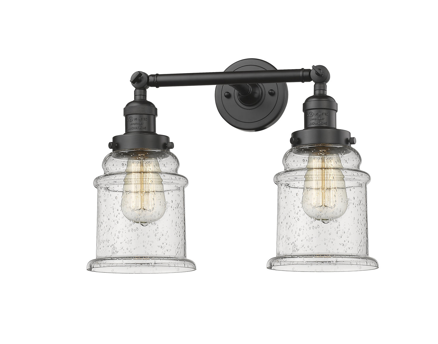 Innovations - 208-OB-G184 - Two Light Bath Vanity - Franklin Restoration - Oil Rubbed Bronze