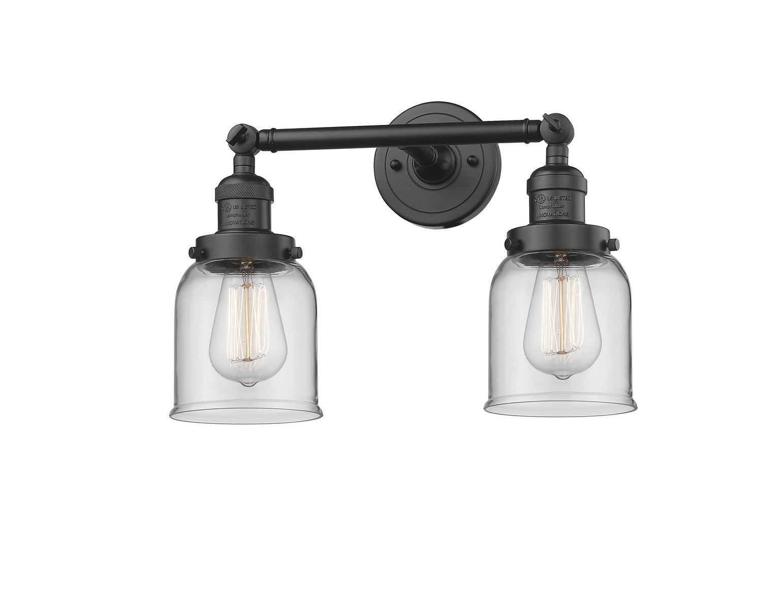 Innovations - 208-OB-G52 - Two Light Bath Vanity - Franklin Restoration - Oil Rubbed Bronze