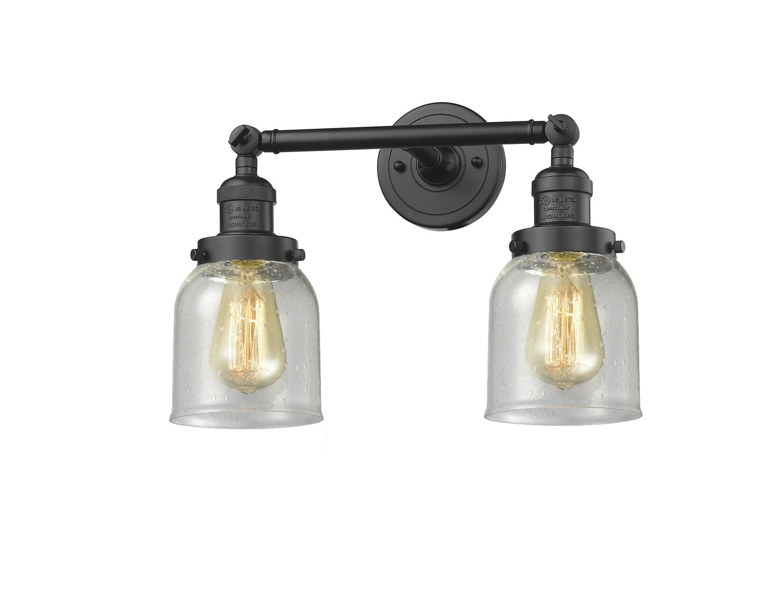Innovations - 208-OB-G54 - Two Light Bath Vanity - Franklin Restoration - Oil Rubbed Bronze