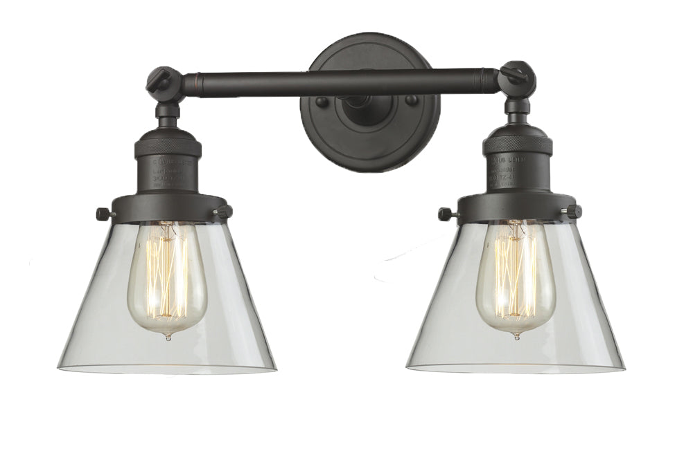 Innovations - 208-OB-G62 - Two Light Bath Vanity - Franklin Restoration - Oil Rubbed Bronze