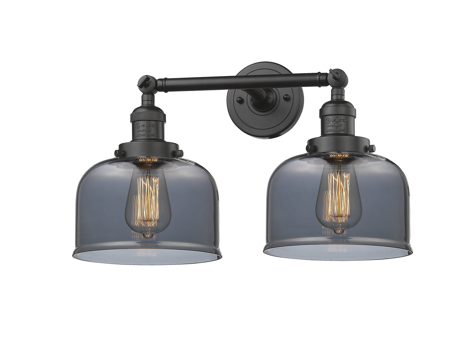 Innovations - 208-OB-G73 - Two Light Bath Vanity - Franklin Restoration - Oil Rubbed Bronze