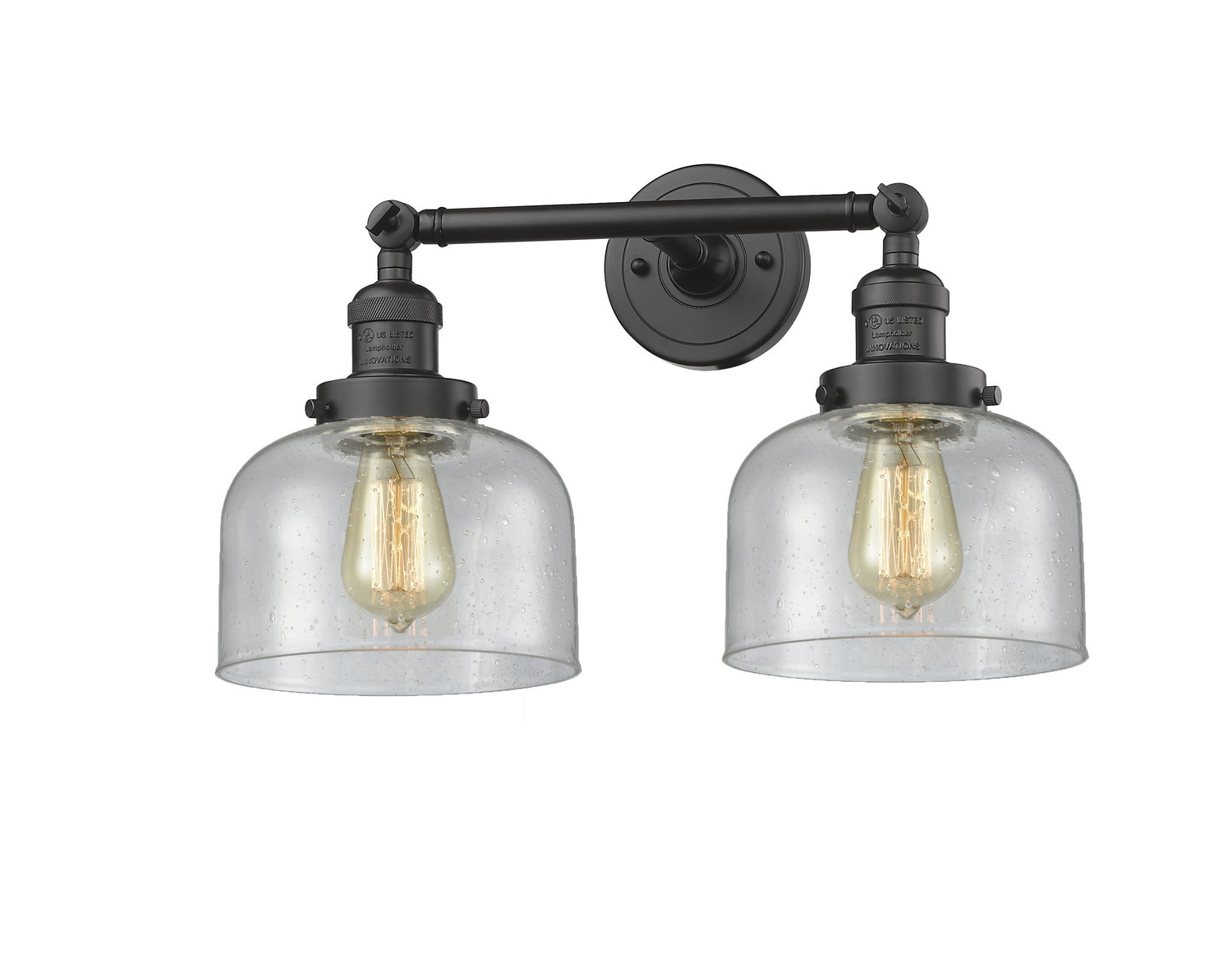 Innovations - 208-OB-G74 - Two Light Bath Vanity - Franklin Restoration - Oil Rubbed Bronze