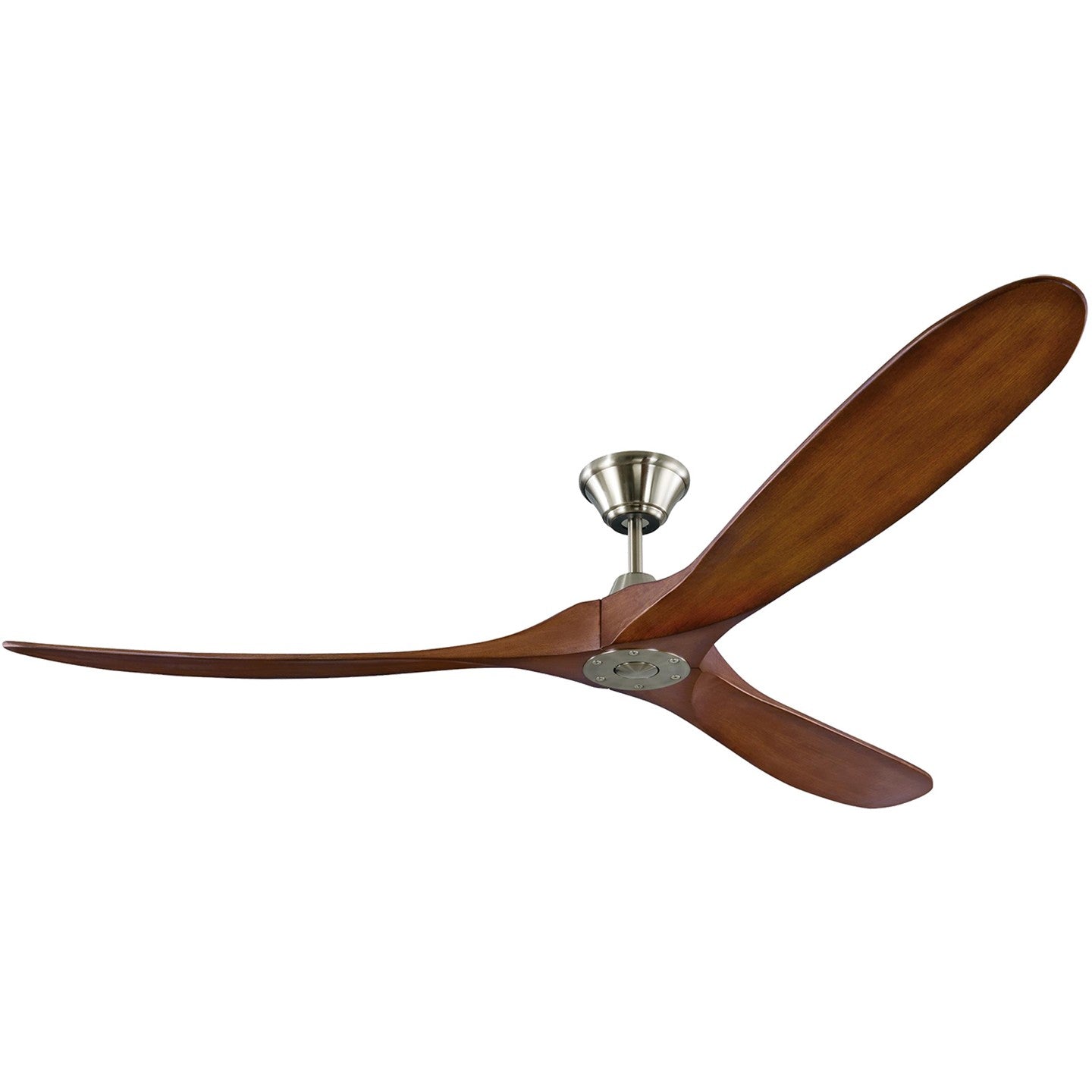 Visual Comfort Fan - 3MAVR70BSKOA - 70"Ceiling Fan - Maverick - Brushed Steel
