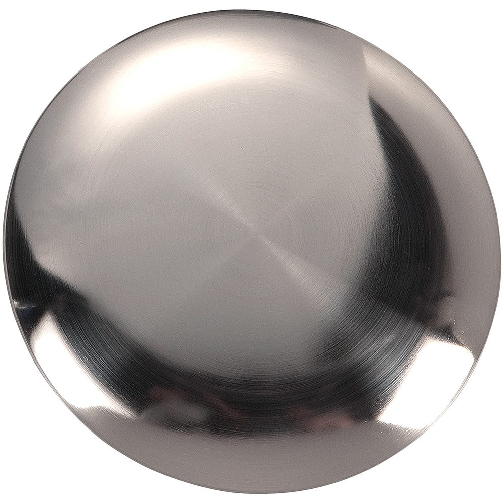 Visual Comfort Fan - MCM360BS - Blanking Plate - Minimalist - Brushed Steel