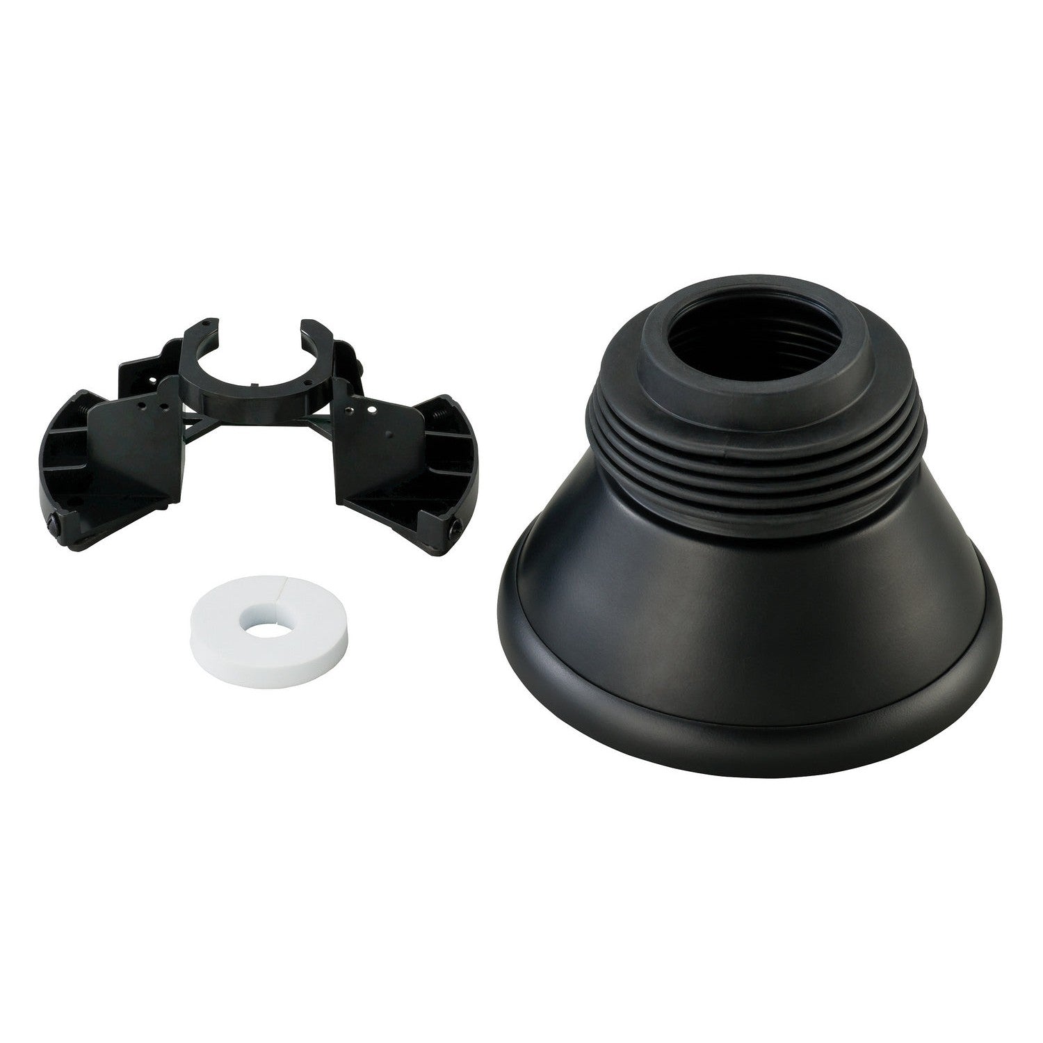 Visual Comfort Fan - MCM95BK - Slope Ceiling Canopy Kit - Minimalist - Matte Black