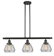 Innovations - 213-OB-G172 - Three Light Island Pendant - Franklin Restoration - Oil Rubbed Bronze