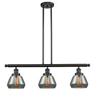 Innovations - 213-OB-G173 - Three Light Island Pendant - Franklin Restoration - Oil Rubbed Bronze