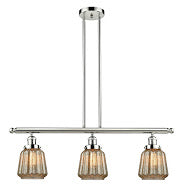 Innovations - 213-PN-G146 - Three Light Island Pendant - Franklin Restoration - Polished Nickel