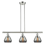 Innovations - 213-PN-G173 - Three Light Island Pendant - Franklin Restoration - Polished Nickel