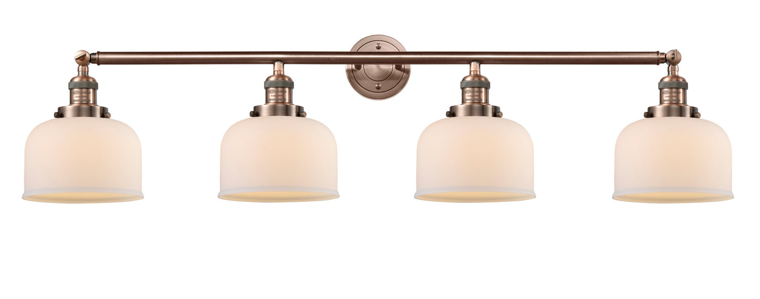 Innovations - 215-AC-G71 - Four Light Bath Vanity - Franklin Restoration - Antique Copper