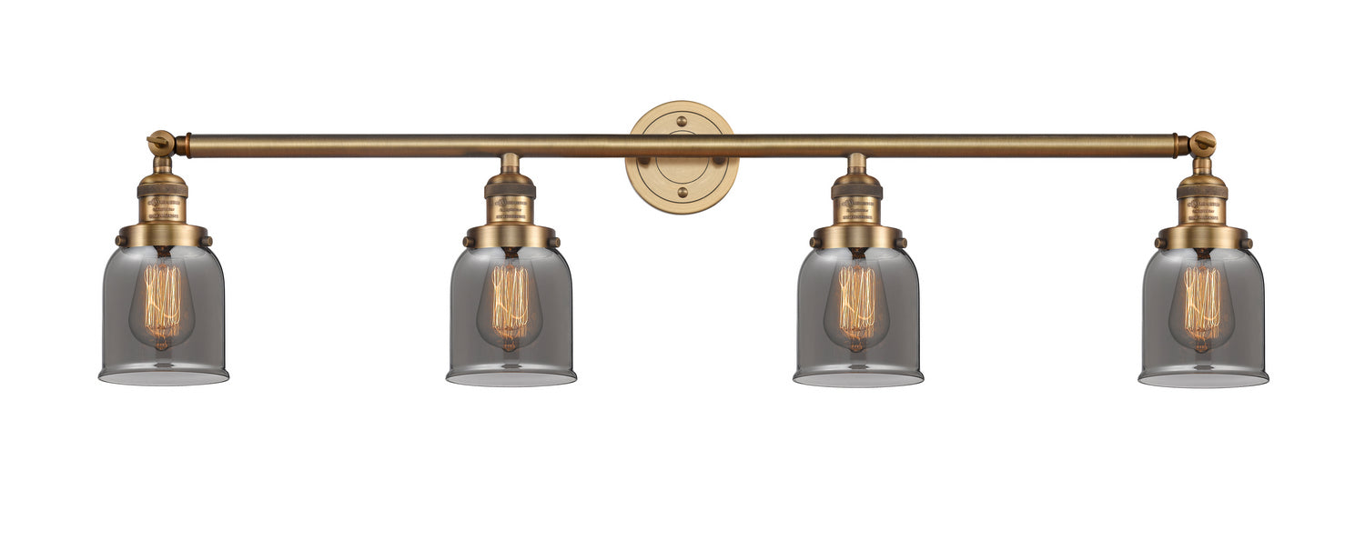 Innovations - 215-BB-G53 - Four Light Bath Vanity - Franklin Restoration - Brushed Brass