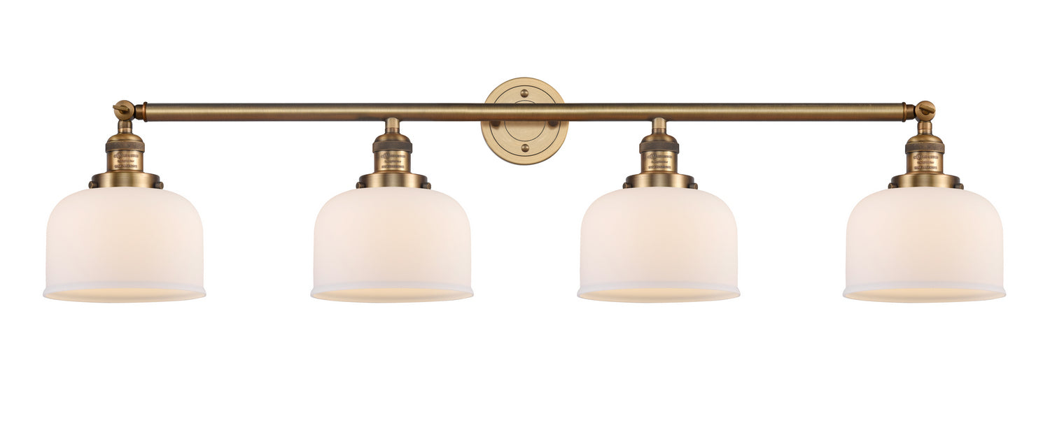 Innovations - 215-BB-G71 - Four Light Bath Vanity - Franklin Restoration - Brushed Brass