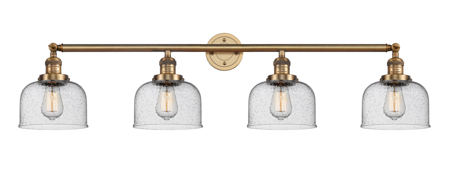 Innovations - 215-BB-G74 - Four Light Bath Vanity - Franklin Restoration - Brushed Brass