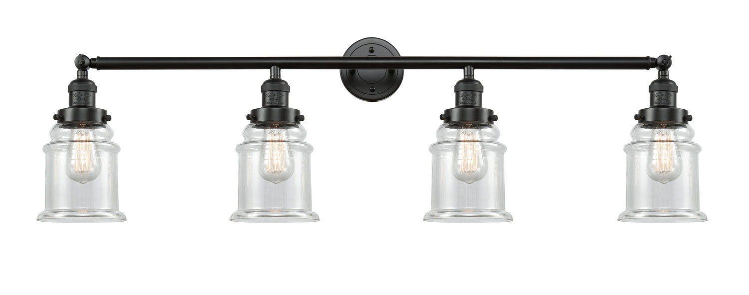 Innovations - 215-OB-G182 - Four Light Bath Vanity - Franklin Restoration - Oil Rubbed Bronze