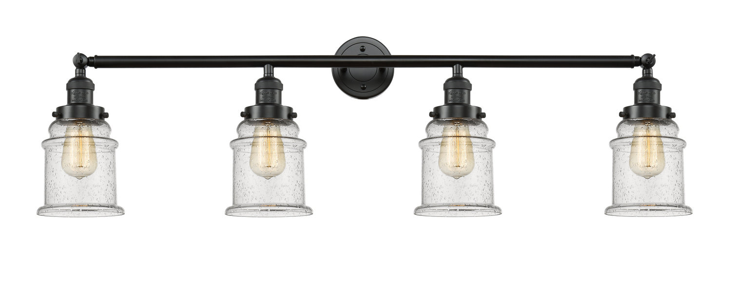Innovations - 215-OB-G184 - Four Light Bath Vanity - Franklin Restoration - Oil Rubbed Bronze
