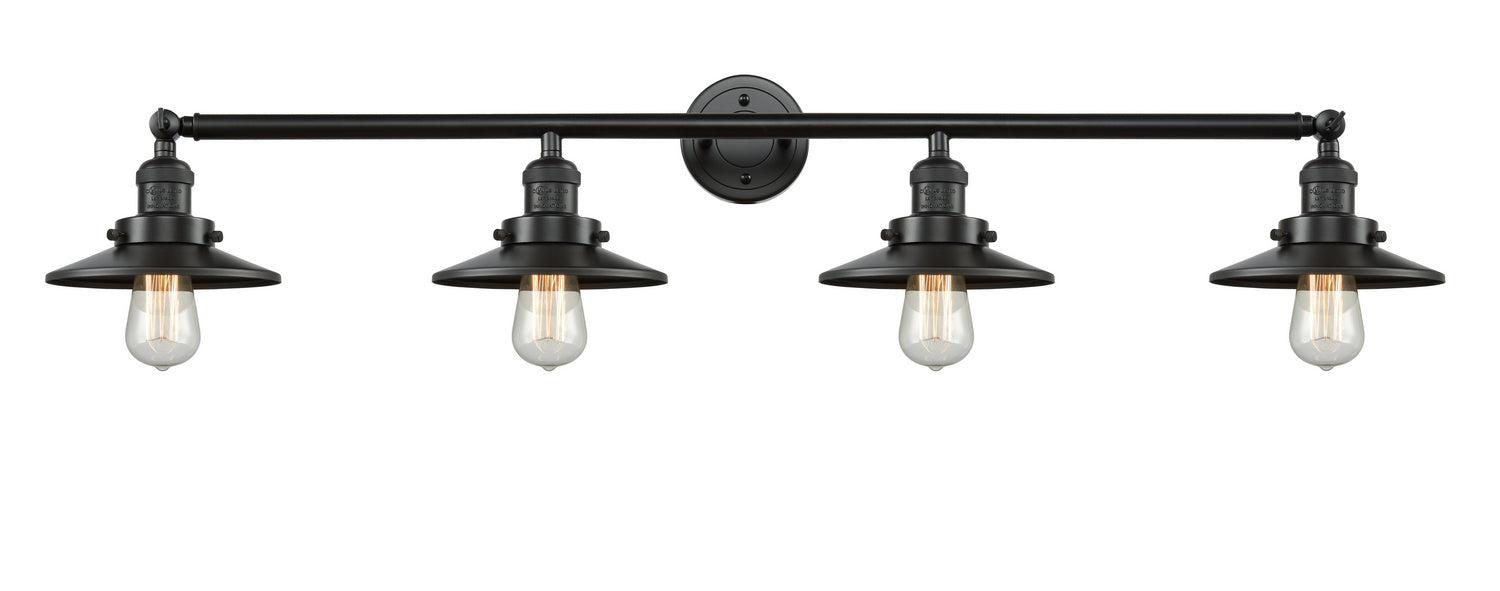 Innovations - 215-OB-M5 - Four Light Bath Vanity - Franklin Restoration - Oil Rubbed Bronze