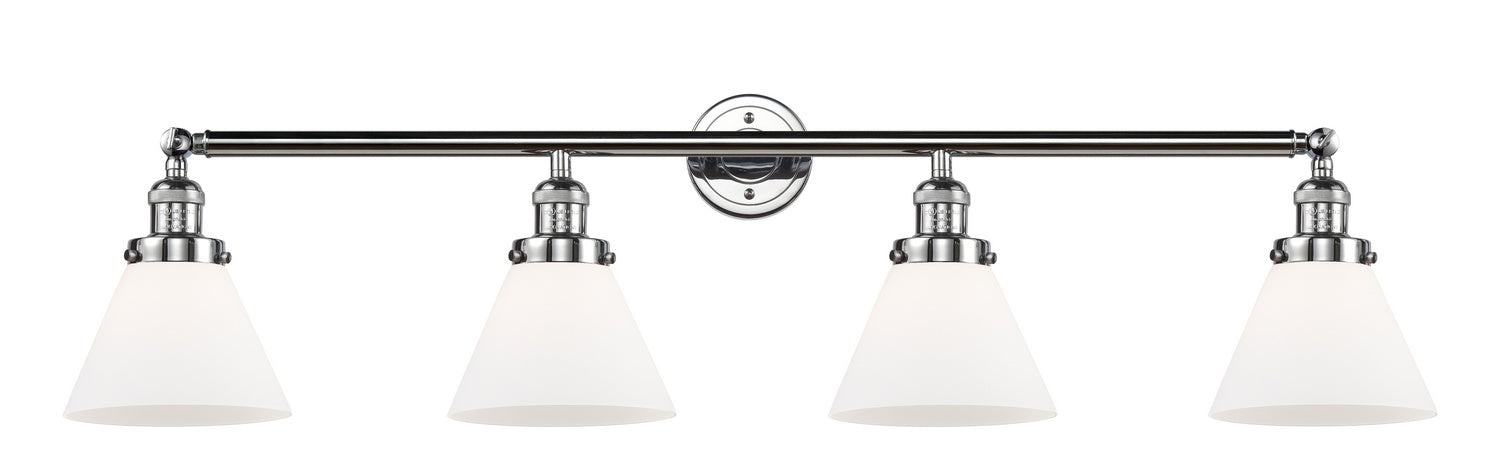 Innovations - 215-PC-G41 - Four Light Bath Vanity - Franklin Restoration - Polished Chrome